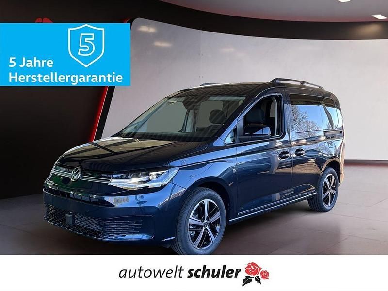 Starlight blue metallic Neu 2025 VW Caddy Dark Label Van / Kleinbus | 41.949 € (Teuer) - Bild 1/4