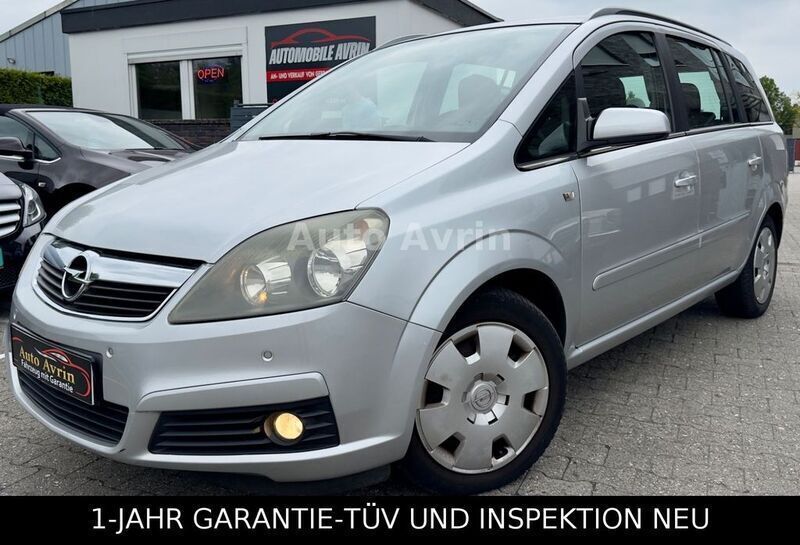 Silber Gebraucht 2006 Opel Zafira Edition Van / Kleinbus | 6.499 € (Teuer) - Bild 1/4