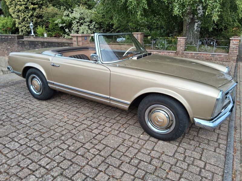 Beige Gebraucht 1965 Mercedes W113 Cabrio | 72.300 € - Bild 1/4