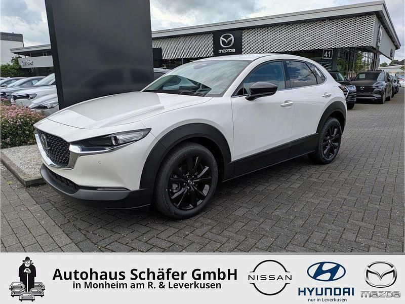 Weiß Neu 2025 Mazda CX-30 Homura-Line SUV | 28.240 € - Bild 1/4