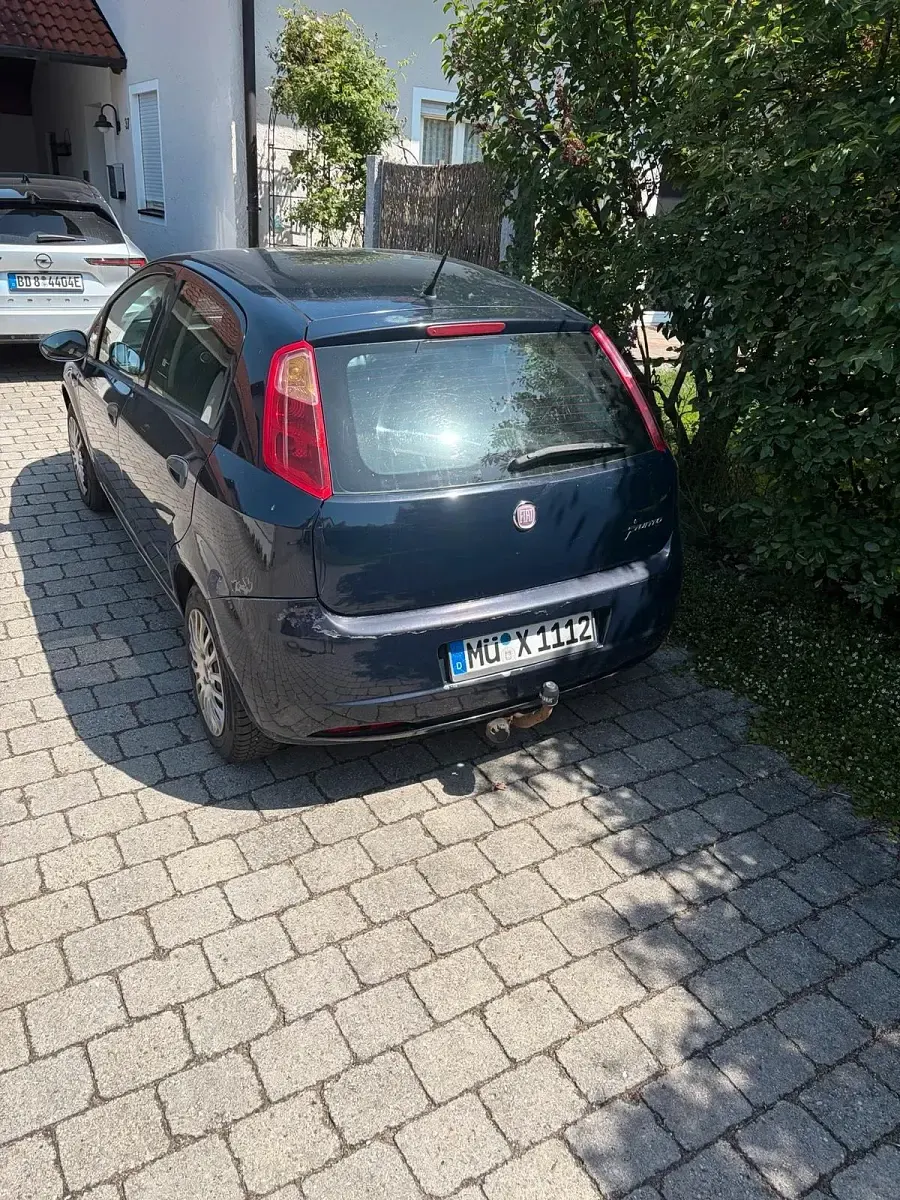 Gebraucht Fiat Punto 65 PS (47 kW) 2009 Blau Kleinwagen
