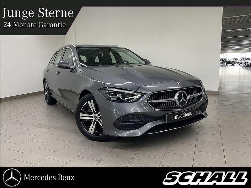 Lack selenitgrau Gebraucht 2024 Mercedes C180 Avantgarde Kombi | 35.449 € (Guter Preis) - Bild 1/4