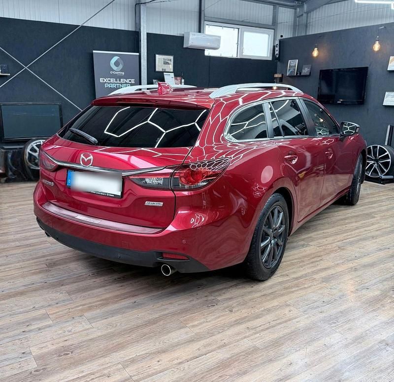 Gebraucht Mazda 6 150 PS (110 kW) 2013 Rot Kombi