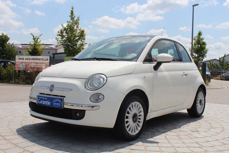 Weiß Gebraucht 2011 Fiat 500 Lounge Kleinwagen | 5.900 € (Fairer Preis) - Bild 1/4