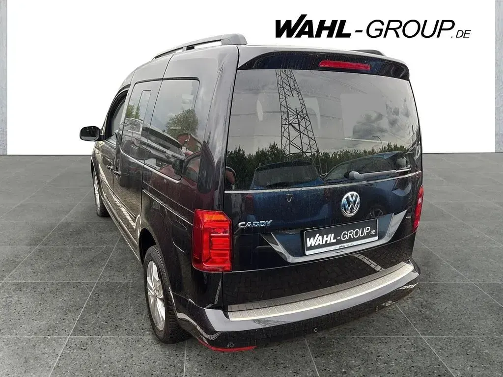 Gebraucht VW Caddy Comfortline 125 PS (91 kW) 2018 Schwarz Van / Kleinbus