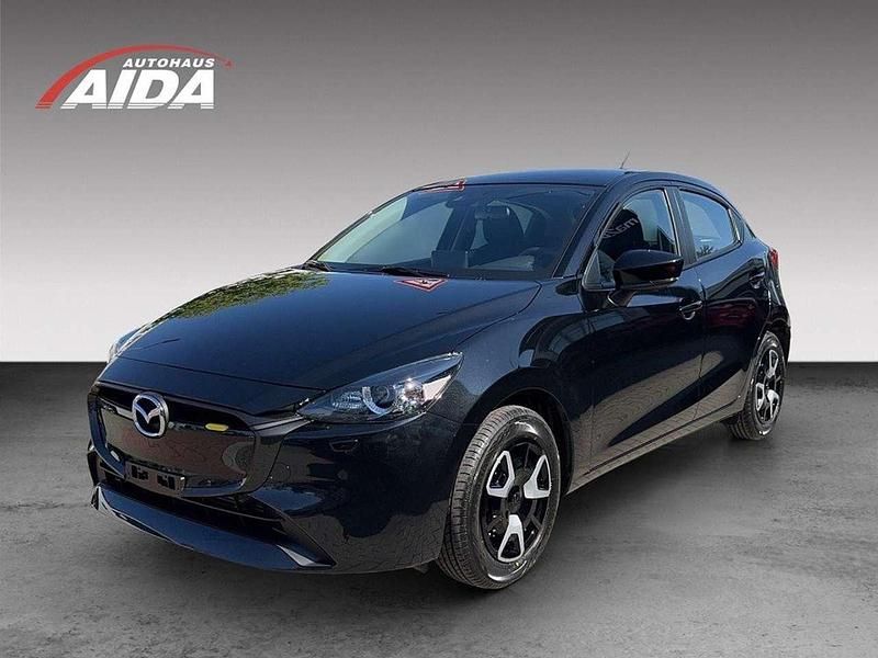 Jet black Gebraucht 2024 Mazda 2 Center-Line Kleinwagen | 19.950 € (Etwas zu teuer) - Bild 1/4