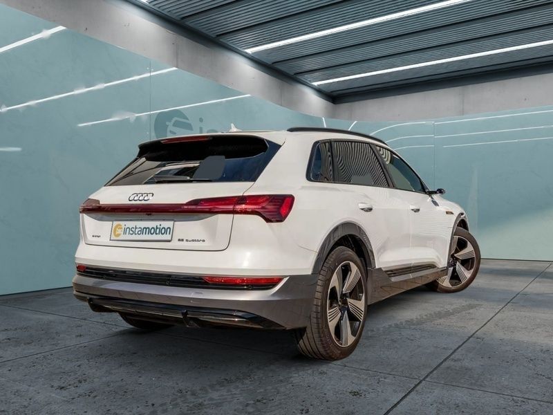 Gebraucht Audi e-tron S-Line 300 kW (408 PS) 2020 Weiß SUV