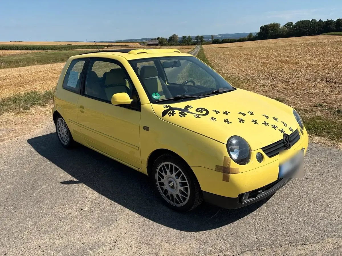 Gebraucht VW Lupo 75 PS (55 kW) 1999 Gelb Kleinwagen