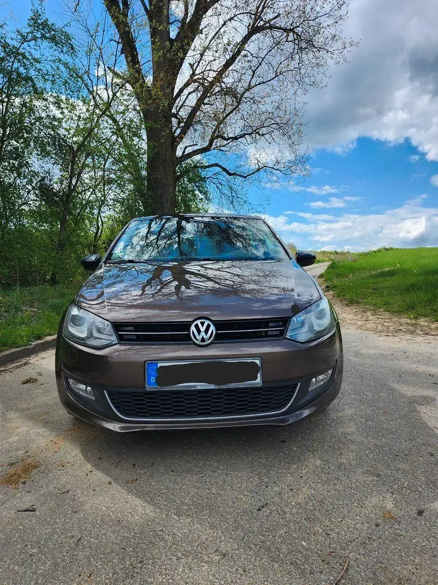 Usata VW Polo Highline 105 CV (77 kW) 2012 Marrone Utilitaria