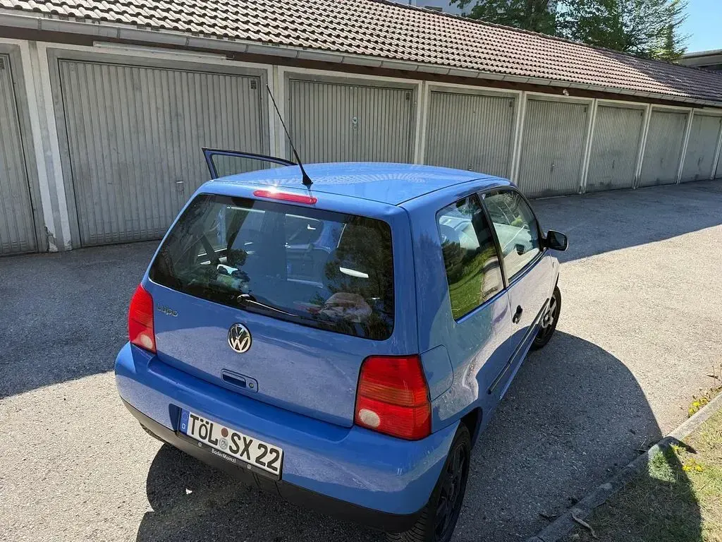 Gebraucht VW Lupo Basis 60 PS (44 kW) 1999 Blau Kleinwagen