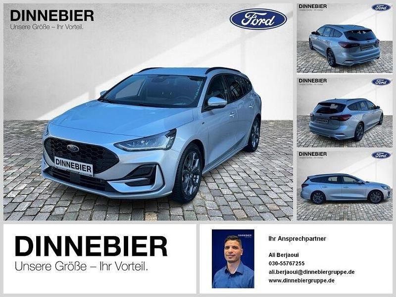 Gebraucht Ford Focus ST-Line X 155 PS (114 kW) 2024 Moondust silver met Kombi