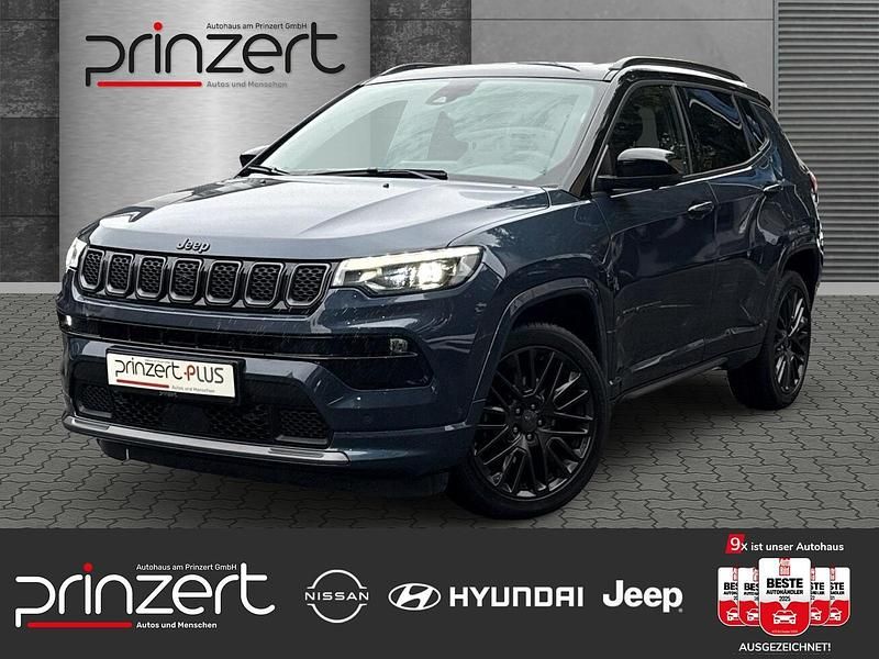 Gebraucht Jeep Compass 150 PS (110 kW) 2021 Blue shade metallic clear coat SUV