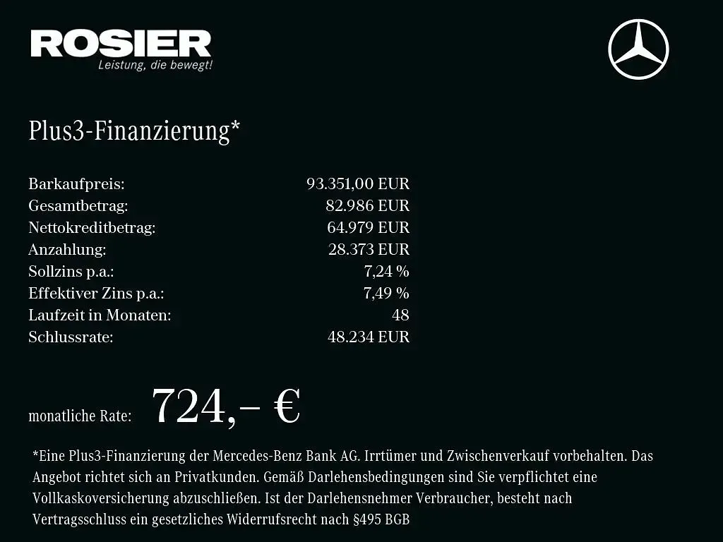 Gebraucht Mercedes EQS580 Premium Plus 400 kW (544 PS) 2024 Grau / manufaktur alpingrau SUV