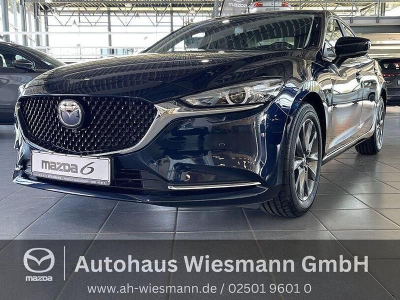 Blau Gebraucht 2024 Mazda 6 Limousine | 30.990 € (Fairer Preis) - Bild 1/4