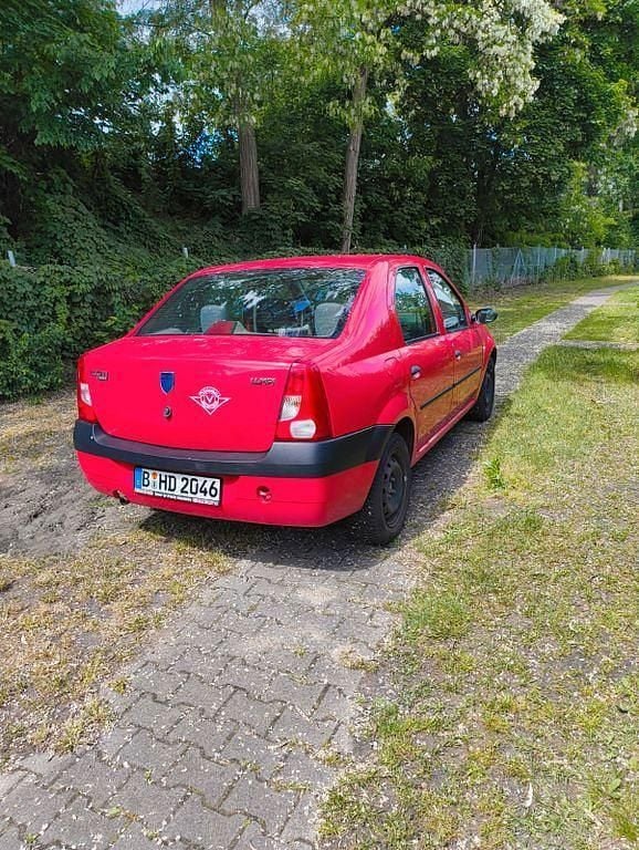 Rot Gebraucht 2008 Dacia Logan Limousine | 2.755 € (Fairer Preis) - Bild 1/4
