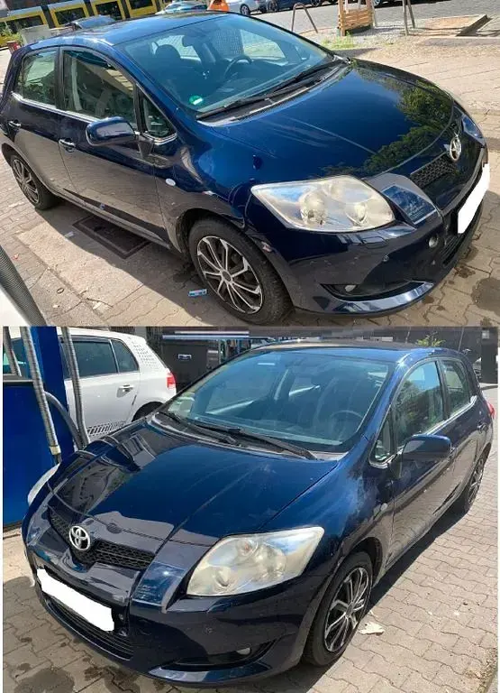 Gebraucht Toyota Auris 124 PS (91 kW) 2007 Blau Kleinwagen