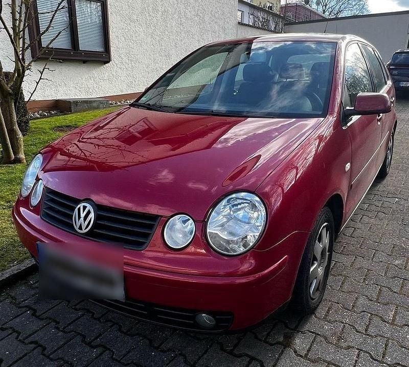 Gebraucht VW Polo 55 PS (40 kW) 2002 Rot Kleinwagen
