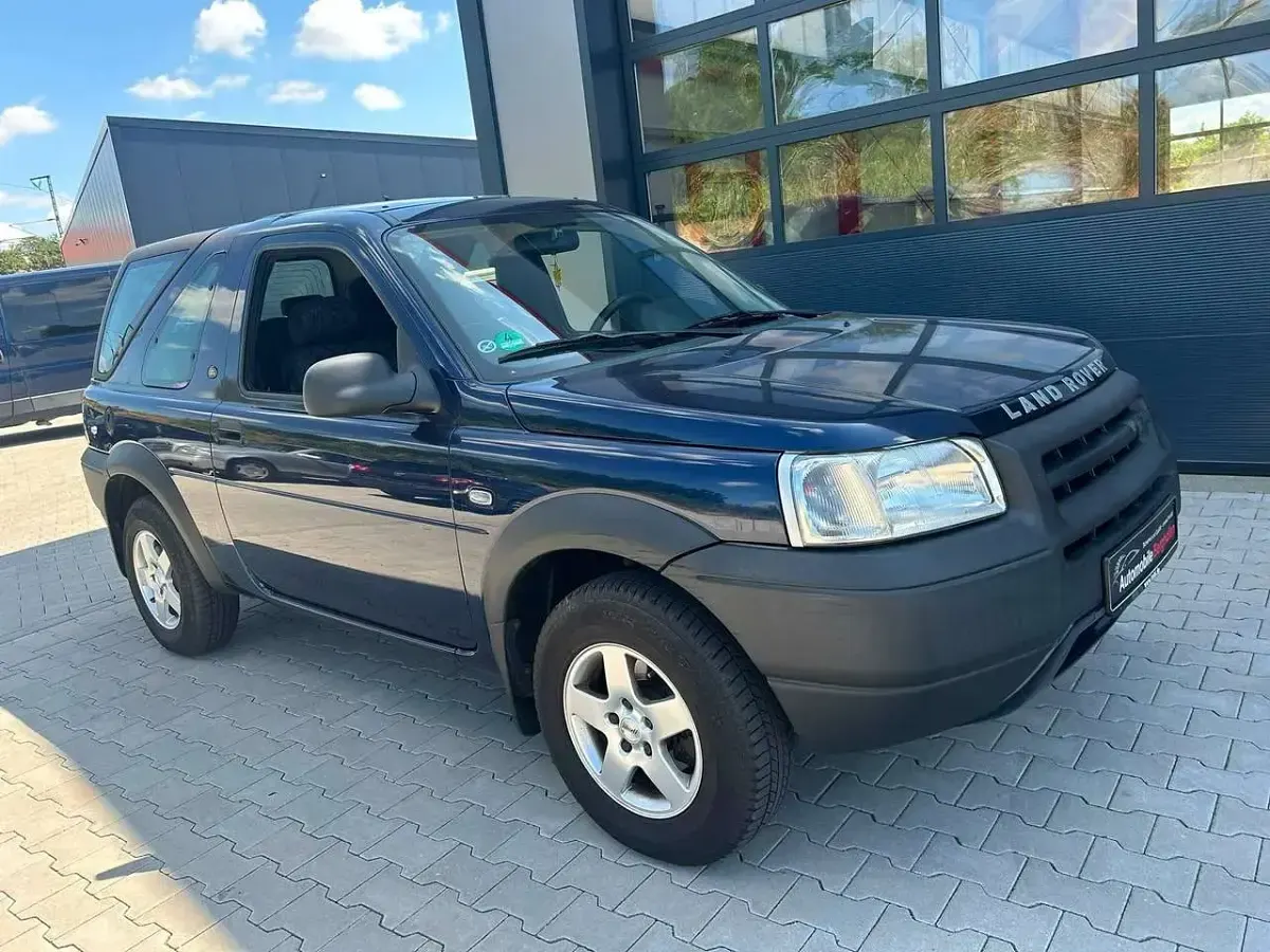Gebraucht Land Rover Freelander 117 PS (86 kW) 2002 Blau SUV