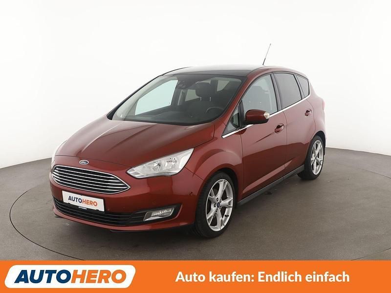 Rot Gebraucht 2016 Ford C-MAX Titanium Van / Kleinbus | 12.490 € (Etwas zu teuer) - Bild 1/3