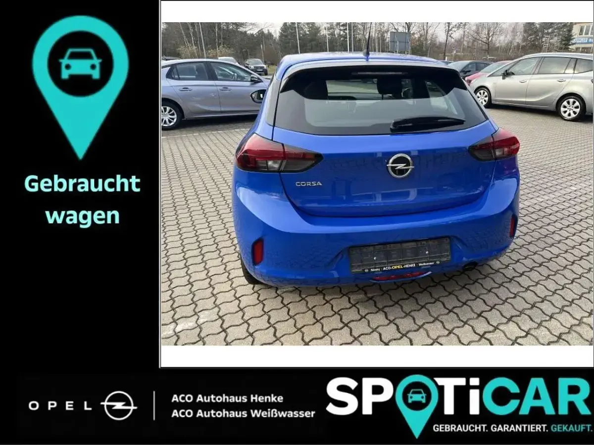 Gebraucht Opel Corsa Edition 75 PS (55 kW) 2021 Perl blau metalic Kleinwagen