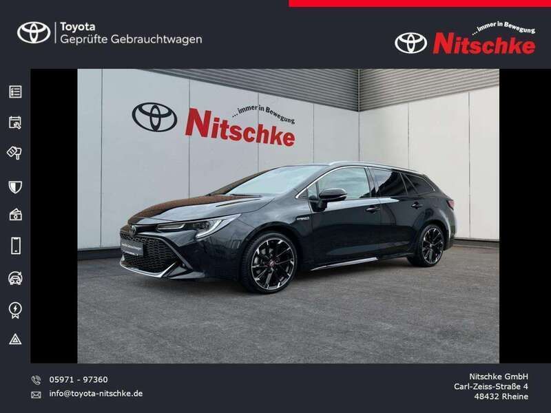 Mysticschwarz Gebraucht 2022 Toyota Corolla Hybrid Edition Kombi | 27.990 € (Etwas zu teuer) - Bild 1/4