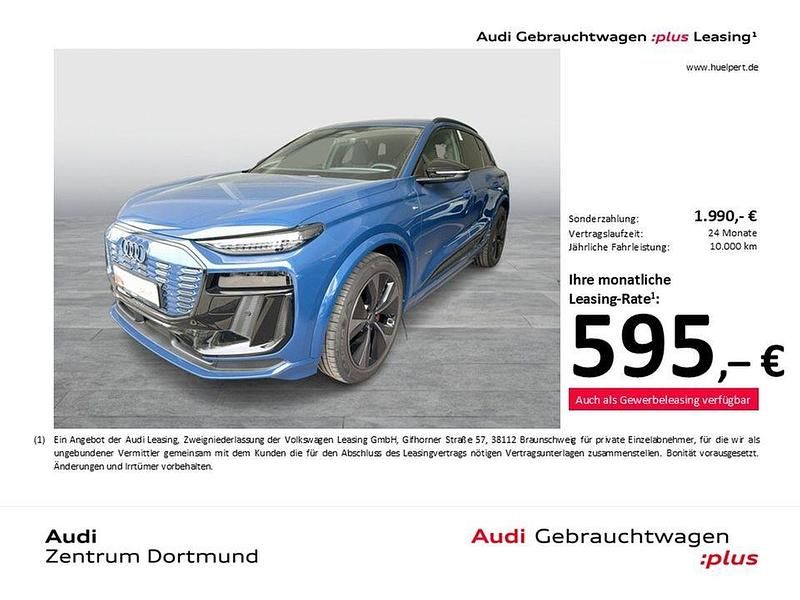 Gebraucht Audi Q6 e-tron S-Line 284 kW (387 PS) 2025 Ascariblau metallic SUV