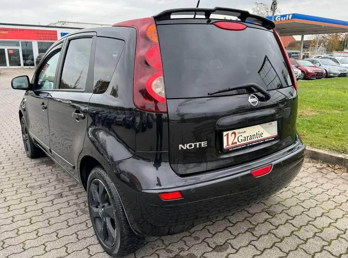 Gebraucht Nissan Note I-Way 110 PS (80 kW) 2010 Schwarz Kleinwagen