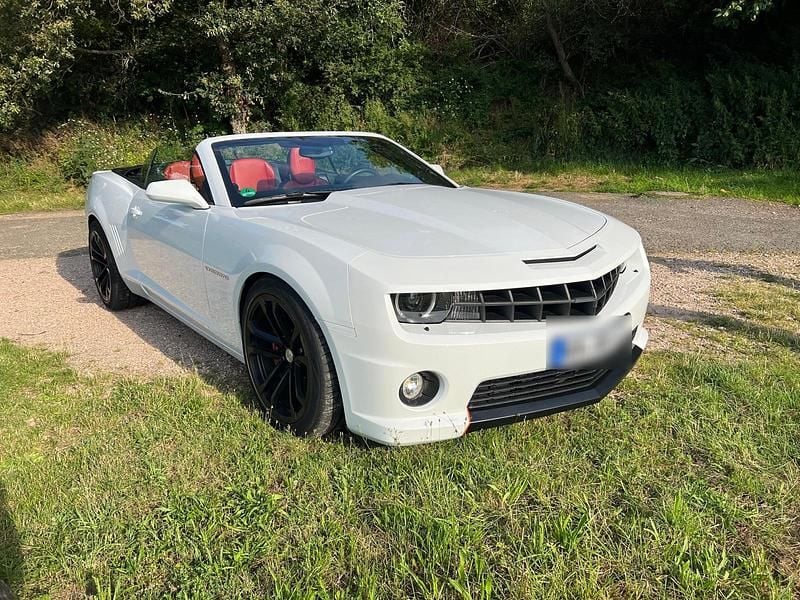 Gebraucht Chevrolet Camaro SS 405 PS (297 kW) 2011 Weiß Cabrio