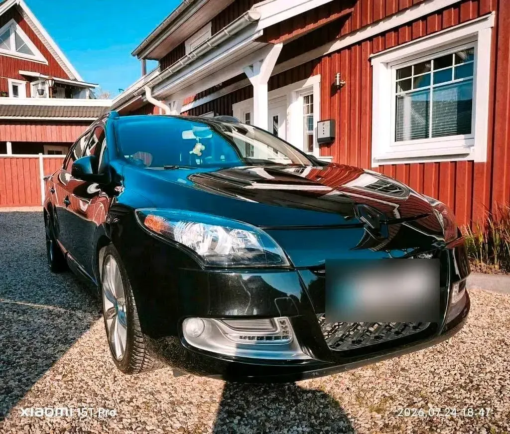 Gebraucht Renault Mégane GrandTour GT-Line 131 PS (96 kW) 2012 Schwarz Kombi