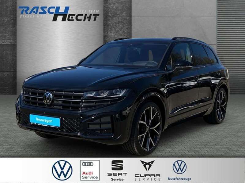 Grenadillschwarz metallic Gebraucht 2025 VW Touareg R-line SUV | 109.990 € - Bild 1/4