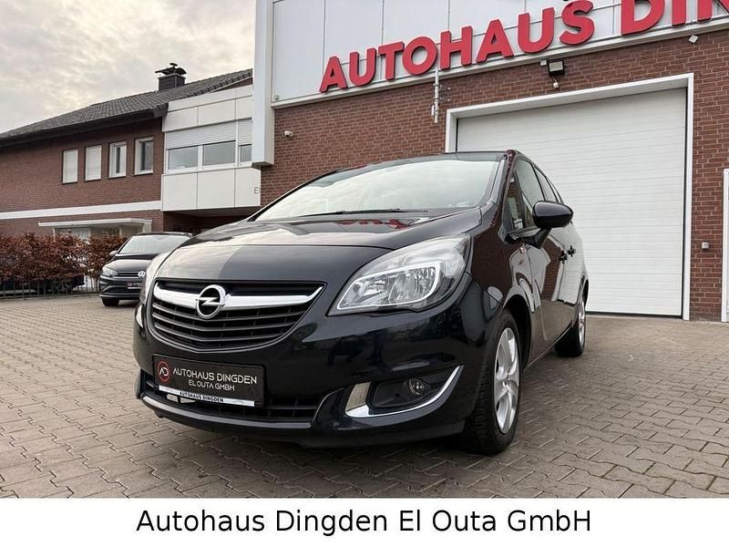 Schwarz Gebraucht 2014 Opel Meriva Edition Van / Kleinbus | 6.950 € (Fairer Preis) - Bild 1/4