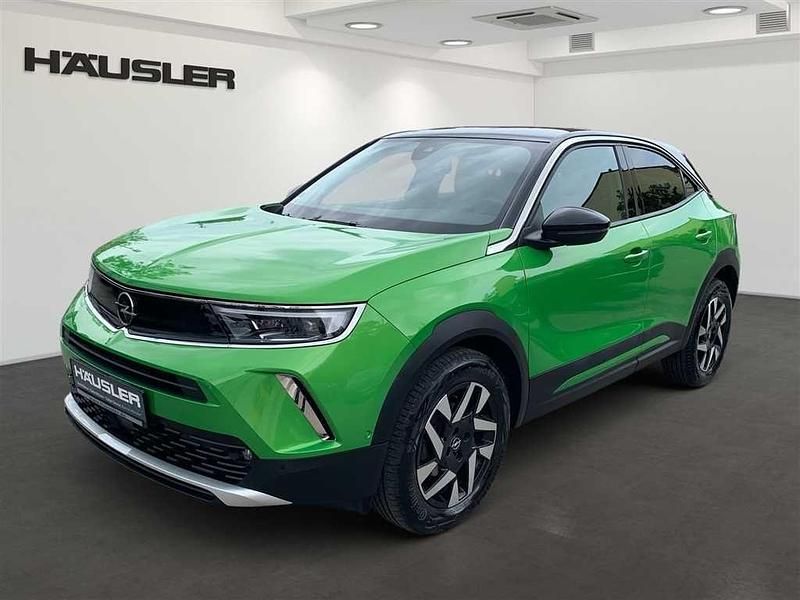 Matcha grün (metallic) Gebraucht 2022 Opel Mokka Elegance SUV | 17.970 € (Fairer Preis) - Bild 1/4