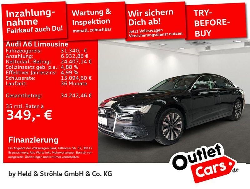 Mythosschwarz metallic Gebraucht 2022 Audi A6 Performance Limousine | 31.340 € (Fairer Preis) - Bild 1/3