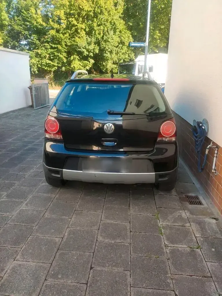 Gebraucht VW Polo Cross 80 PS (58 kW) 2007 Schwarz Kleinwagen