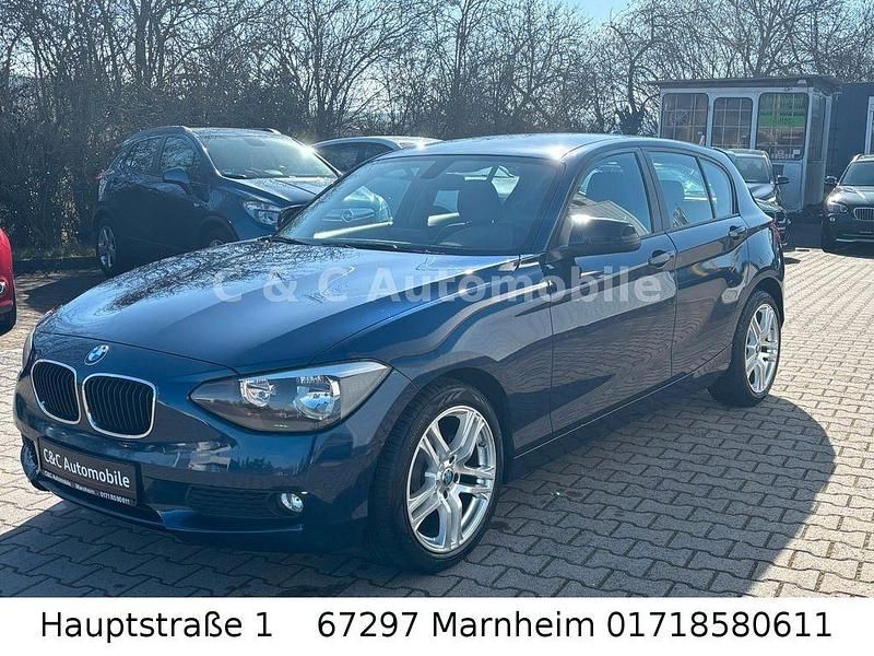 Gebraucht BMW 116 Comfort Edition 136 PS (100 kW) 2012 Blau Kleinwagen