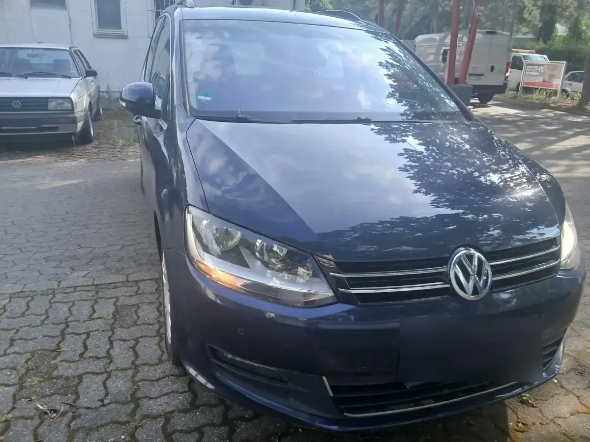 Gebraucht VW Sharan 140 PS (102 kW) 2010 Blau Van / Kleinbus