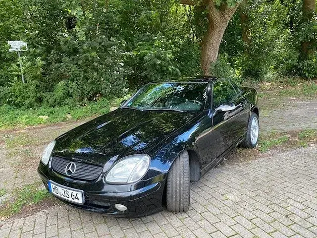 Gebraucht Mercedes SLK200 163 PS (119 kW) 2000 Schwarz Cabrio