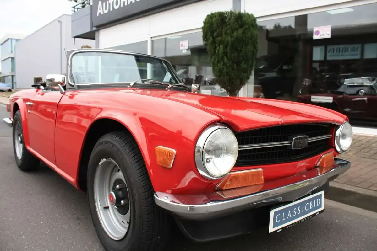 Gebraucht Triumph TR6 144 PS (105 kW) 1972 Rot Cabrio