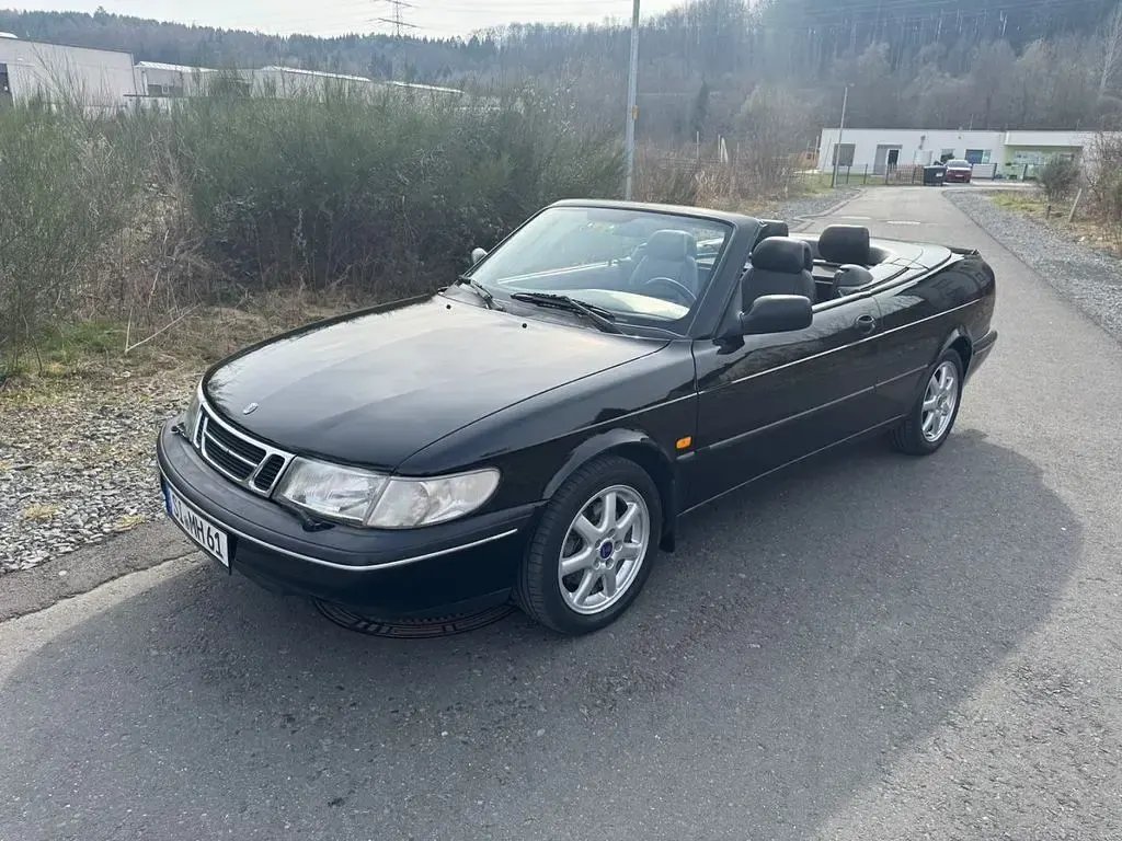 Gebraucht Saab 900 Cabriolet 150 PS (110 kW) 1996 Schwarz Cabrio