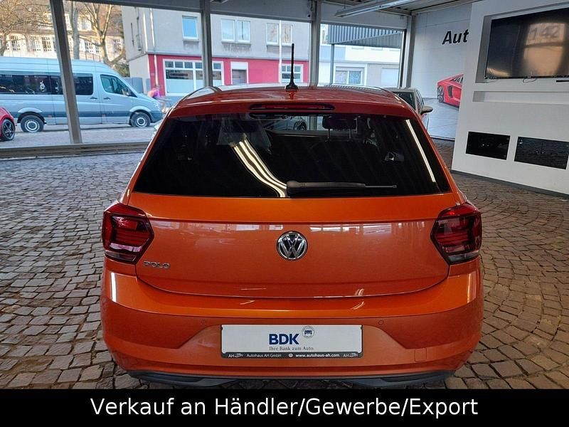 Gebraucht VW Polo Highline 116 PS (85 kW) 2018 Orange Kleinwagen