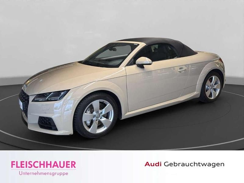 Beige Gebraucht 2021 Audi TT Roadster Advanced Cabrio | 31.990 € (Superpreis) - Bild 1/4