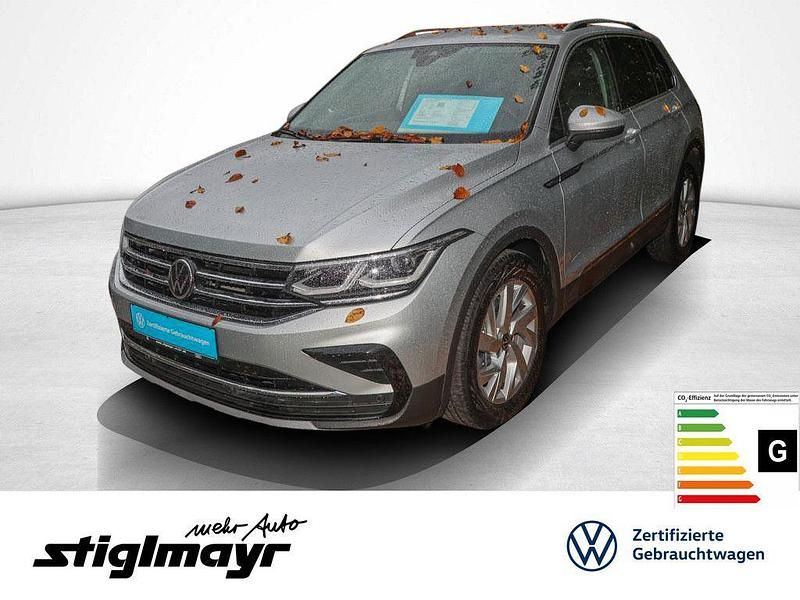 Reflexsilber Gebraucht 2022 VW Tiguan Elegance SUV | 31.970 € (Fairer Preis) - Bild 1/4