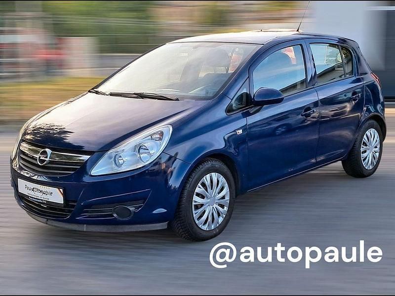 Blau Gebraucht 2008 Opel Corsa Edition Limousine | 1.900 € (Fairer Preis) - Bild 1/3