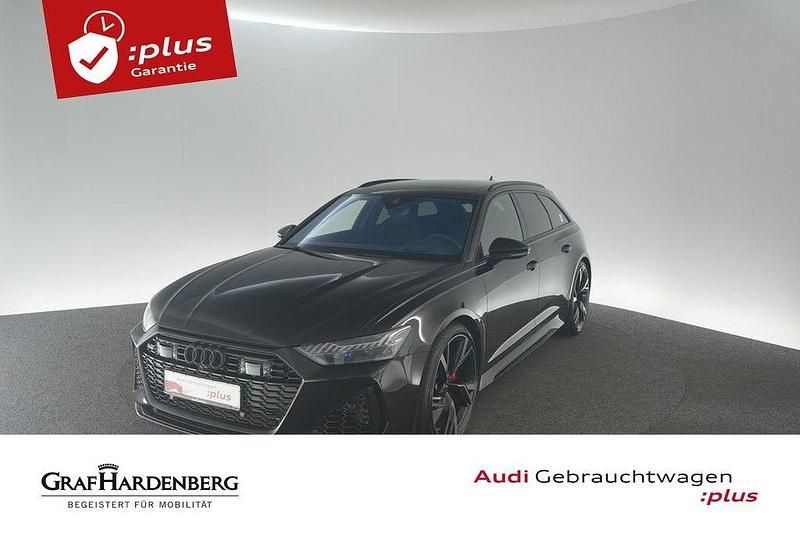 Mythosschwarz metallic Gebraucht 2025 Audi RS6 Ambiente Kombi | 124.930 € (Fairer Preis) - Bild 1/4