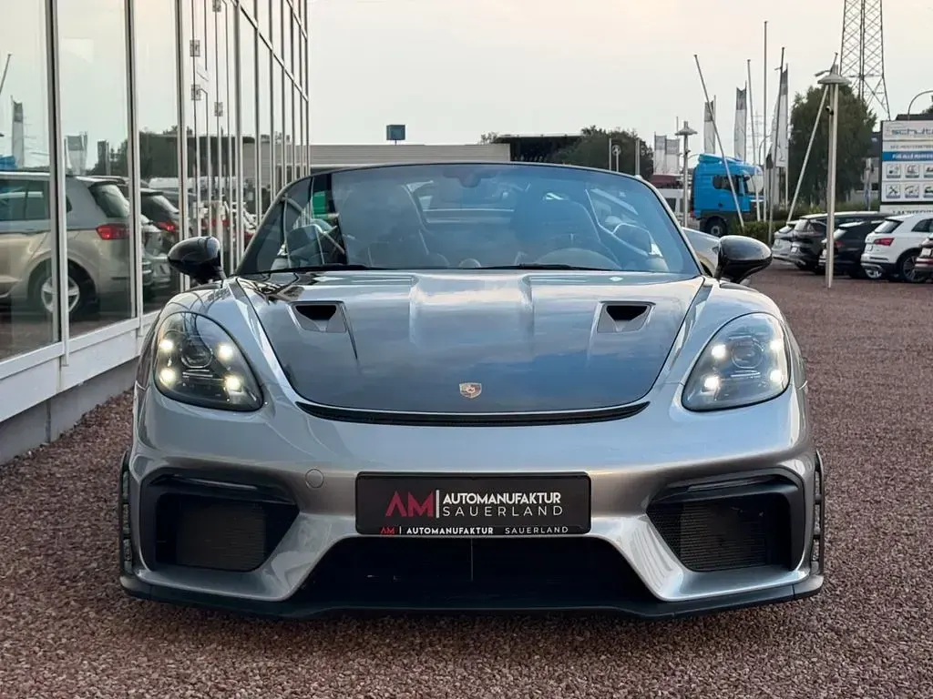 Gebraucht Porsche 718 Spyder RS 500 PS (367 kW) 2025 Silber Cabrio