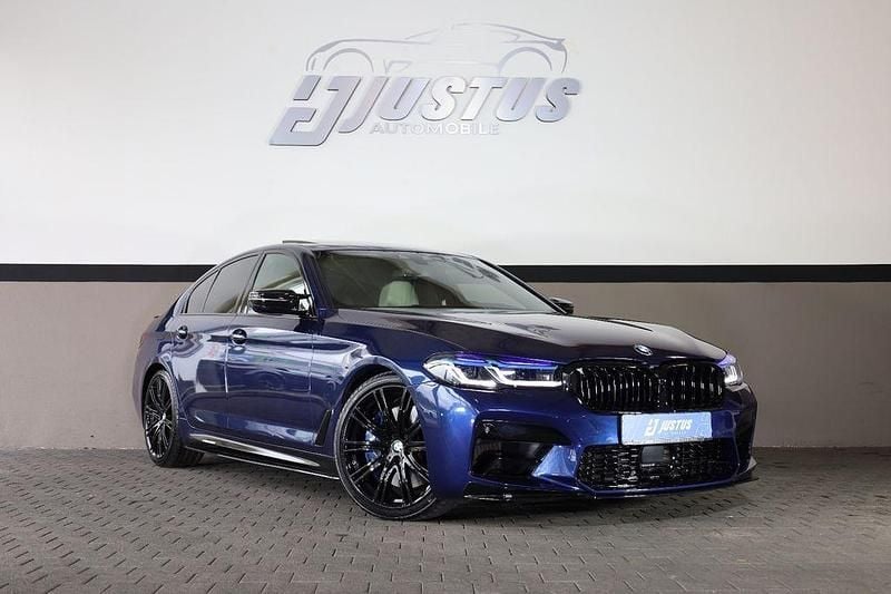 Blau Gebraucht 2018 BMW M550 Performance Limousine | 37.900 € (Fairer Preis) - Bild 1/4