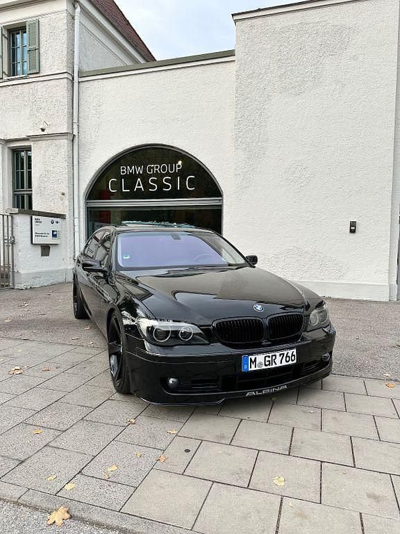 Schwarz Gebraucht 2005 BMW 750L Limousine | 10.999 € - Bild 1/4