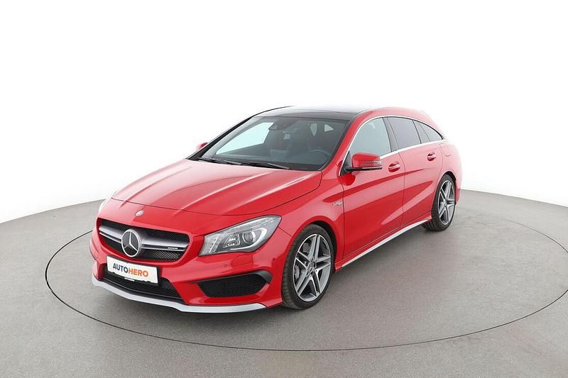 Rot Gebraucht 2016 Mercedes CLA45 AMG Shooting Brake AMG Kombi | 24.550 € (Guter Preis) - Bild 1/3