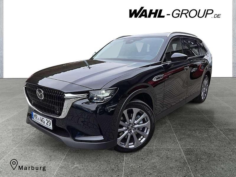 Schwarz Gebraucht 2025 Mazda CX-80 Homura-Line SUV | 57.990 € (Fairer Preis) - Bild 1/4
