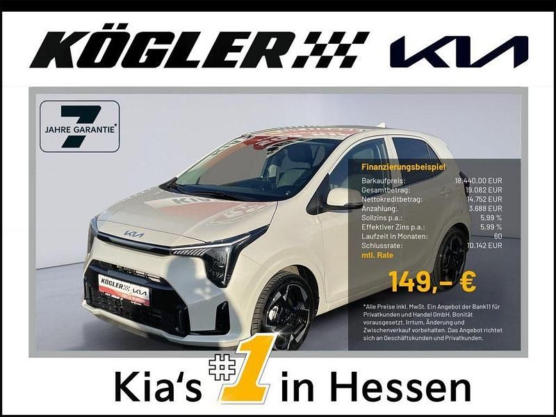Beige Gebraucht 2025 Kia Picanto Launch Edition Kleinwagen | 18.440 € (Fairer Preis) - Bild 1/3